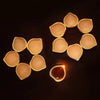 Classic Diyas (set of 12 + cotton wicks)